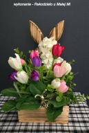 Stroik wielkanocny stroik wielkanocny na stol WIELKANOC