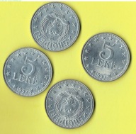 Albania 5 Leke 1957 r. Zn