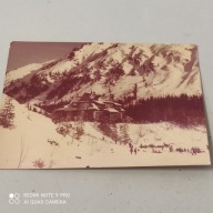 POCZTÓWKA GÓRY TATRY WYSOKIE SCHRONISKO PTTK IM.S.STASZYCA MORSKIE OKO