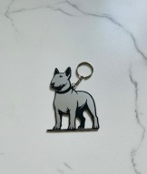 Porządny breloczek na co dzień BRELOK zawieszka do kluczy Amstaff pitbull