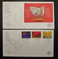 !! ZWIERZĘTA MOTYLE - HOLANDIA 1993 - 2 KOPERTY FDC - STAN BDB !!
