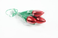 Bukiet tulipan ręcznie szyty Handmade