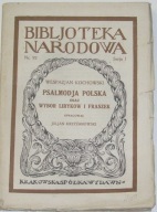 Psalmodia Polska - Wespazjan Kochowski BN. 1926 r.