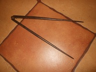 STARY DUŻY SYGNOWANY CYRKIEL TRASERSKI