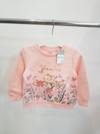 Primark sweterek bluza bez kaptura dziewczynka 98