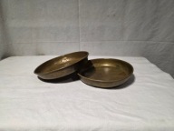 Szalki mosiężne do wagi szalkowej 5kg. 20cm