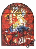 MARC CHAGALL -JERUSALEM WINDOWS- #12- 1988 rok