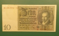 Banknot 10 Marek 1929 Niemcy