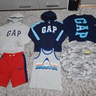 Tylko GAP 6 szt r. 134-146 (L) bluza bluzka spodenki bdb+ STAR WARS