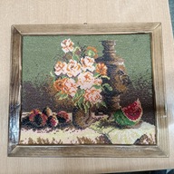 73. Obraz haft krzyżykowy