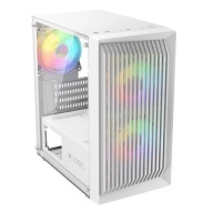 Obudowa do komputera Logic ATOS Mini White / Biała Mini Tower 3x Fan ARGB