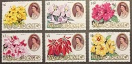 FLORA ŚWIATA - NIUE ** - czysty - FLORA - QUEEN - 55 Euro - PEŁNA SERIA