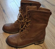 Obuwie zimowe botki - rozmiar 39