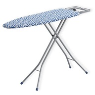 Deska do Prasowania z Podstawką na Żelazko Bawełniany Pokrowiec 120 x 38 cm