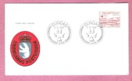 Grenlandia 1981, FDC lis polarny, ekspedycja kraina R.Peary'ego