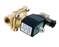 Elektrozawór 1/2 cala 230V AC NC z cewką i wtykiem