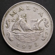 Malta 10 centów 1972 - stan 2