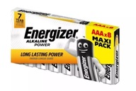 Bateria alkaliczna Energizer AAA (R3) 8 szt.