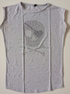 Forever szara koszulka t-shirt bawełna r M