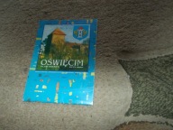 Oświęcim, stary plan miasta autobusy