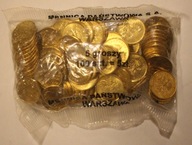 5 GR GROSZY 2002 WORECZEK BANKOWY 100 SZTUK MONET , ORYGINALNY