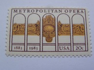 USA - 100 lat opery Metropolitan - Mi. 1652 **