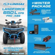 Linhai Inny Quad Atv Linhai Landforce 650L Pro EPS 4x4 transport Ostroleka