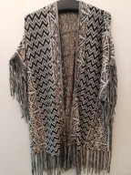 NARZUTKA CARDIGAN HIPPIE BLIND DATE CASUAL FRĘDZLE