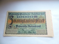 NIEMCY 20 000 MARK 1923