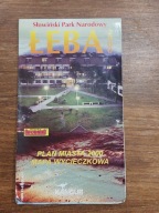 STARA MAPA TURYSTYCZNA PLAN MIASTA ŁEBA SŁOWIŃSKI PARK NARODOWY