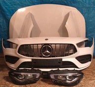 Mercedes W118 CLA AMG kompletny przód zderzak maska lampy błotniki pas