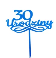 topper na tort dekoracja personalizacja WYBÓR KOLORÓW URODZINY!!!