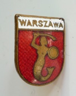 HERB SYMBOL WARSZAWA STOLICA SYRENKA na śrubę (1)