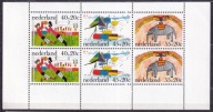 1976 Holandia Dzień Dziecka Mi blok 15 **