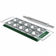 Marcato Design Line – Forma do Ravioli 5×5 cm x 10 szt., Zielona