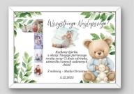 Pamiątka na roczek PERSONALIZOWANA | Ze zdjęciami | Plakat A4