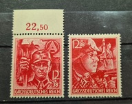 Niemcy,Deutsches Reich 1945 , Mi.909-10