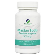 MedFuture Maślan Sodu, 500 mg, 60 kapsułek