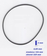 Pasek płaski 328 X 0,55 X 4,0mm IPG