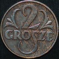 2 grosze 1935 - piękny egzemplarz