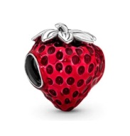 Charms Truskawka z Nasionkami nowość emalia