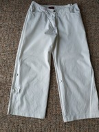 Spodnie damskie białe 3/4 f.Vestillo