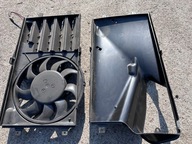 Porsche Boxster Cayman 982 718 obudowa prawej chłodnicy wentylator