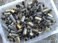 Łuski 9x19 9mm Luger ciemne brązowe patyna 50szt !!!