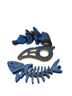 NAJNOWSZY MODEL Keyrambit + Smoczek 3D + REKINEK, Jedyny taki MEGA Zestaw