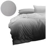 KOMPLET POŚCIEL 160X200 2 POSZEWKI 70X80 NATURAL GRAY DOMAREX DWUSTRONNA PL