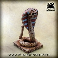 Cursed Tomb - Cobra - teren do gier bitewnych, oldhammer, Wargames terrain