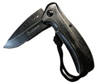 Nóż Składany Taktyczny EDC – Stonewash + Flipper | 20cm