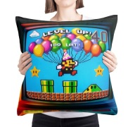 Poduszka prezent na 40 lat, 40-ste urodziny Mario gra