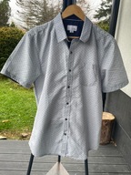 N Koszula Craft + Flow jasnoniebieska subtelne artystyczne kwiaty rozmiar L